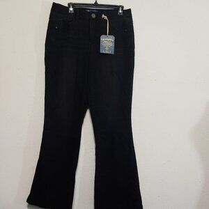 Democracy Ab Solution Itty Bitty Boot Leg Jean Size 14
